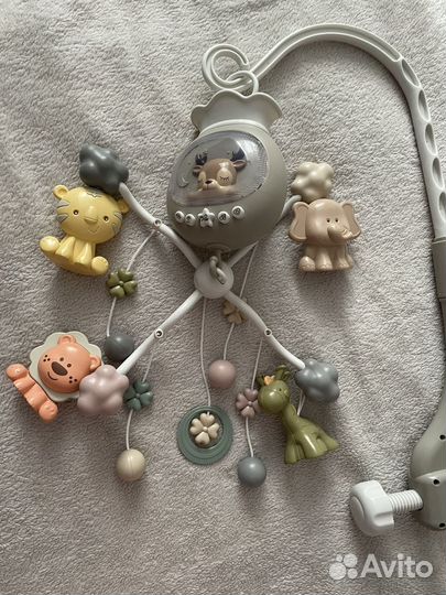 Бронь Мобиль на кроватку с подсветкой