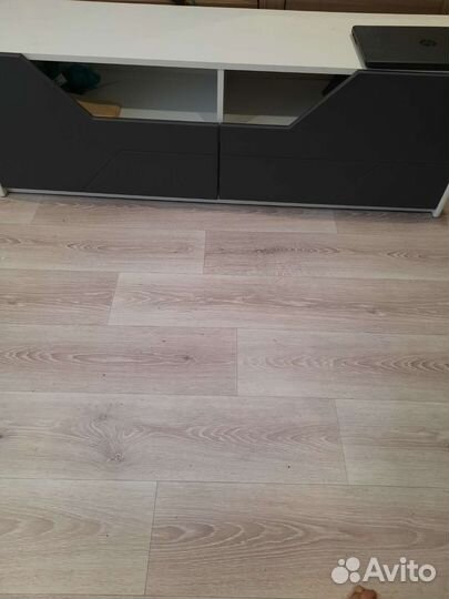 Тумба графит софт белый текстурный