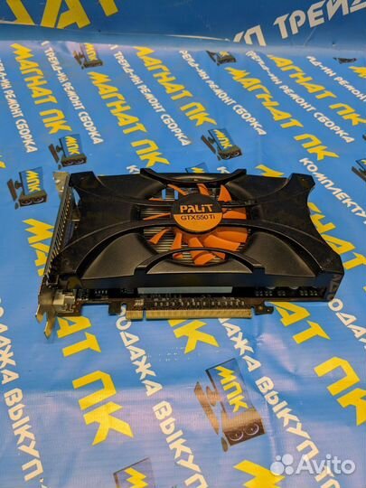Видеокарта Palit nvidia GeForce GTX 550Ti