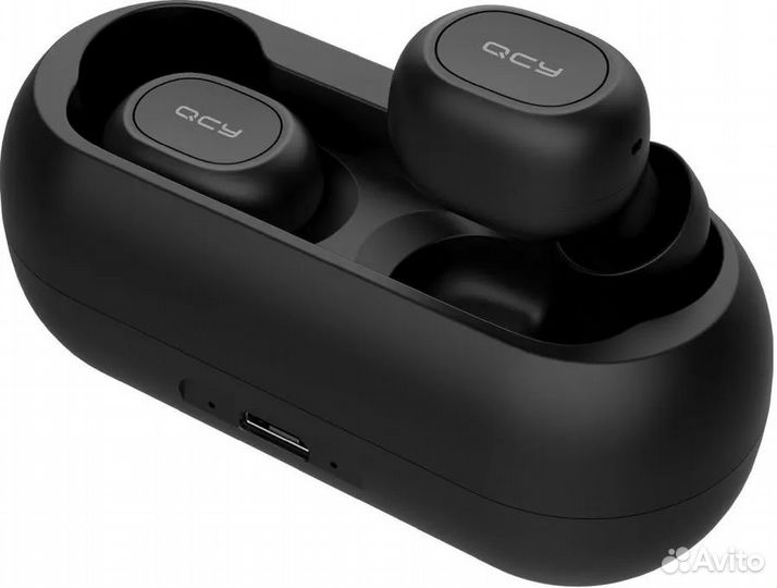 Беспроводные наушники QCY T1C, черный