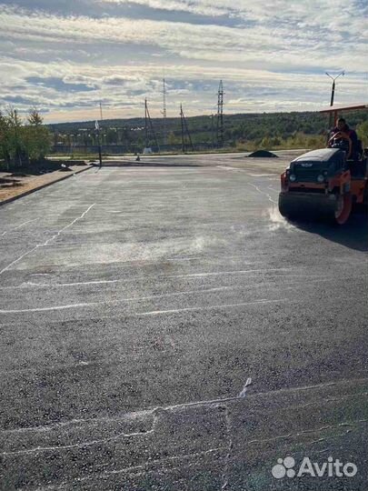 Укладка асфальта