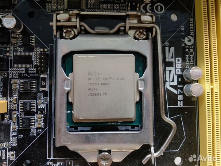Сборка с проблемой i7-4790K