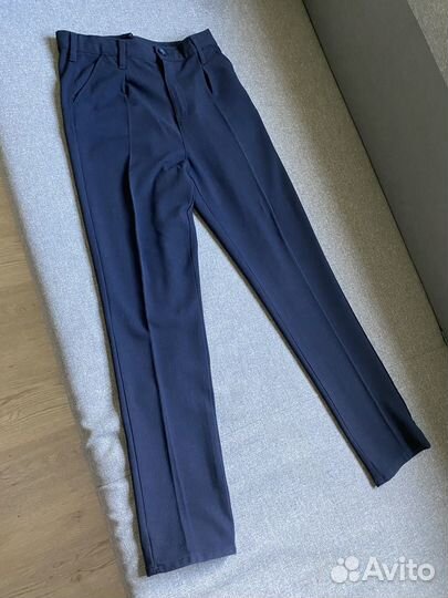 Школьный костюм синий 164 р пиджак/брюки