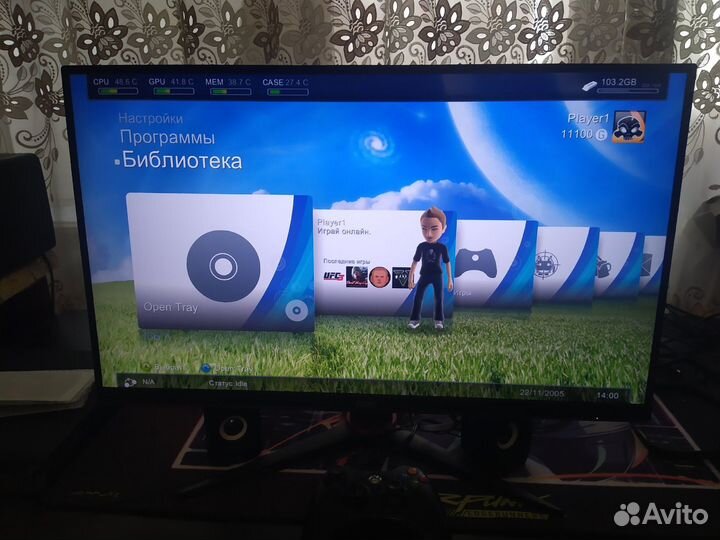 Xbox 360 прошитый freeboot