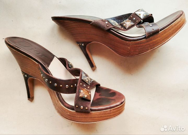 Dior сабо босоножки 36р