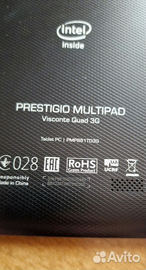 Планшет prestigio multipad 3G