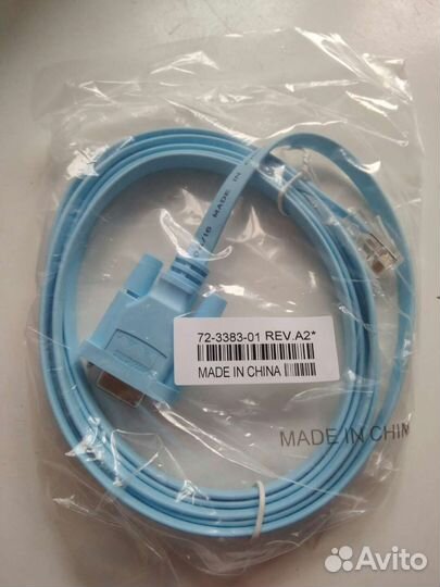 Консольный кабель Cisco RJ45 в DB9 72-3383-01