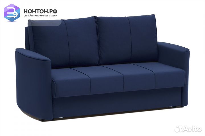 Диван еврокнижка Колибри темно-синий