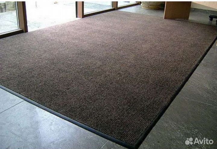 Грязезащитные ковры ворсовые прорезиненные
