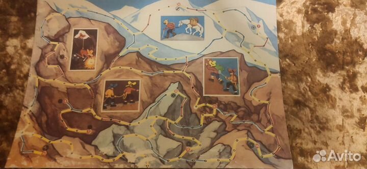 Игра.ссср.Искатели минералов.редкая.настольная игр