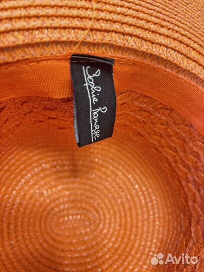 Шляпа женская соломенная