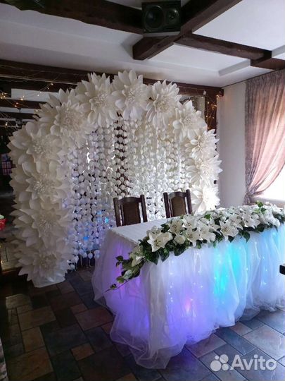 Свадебное оформление. Аренда декора фотозоны
