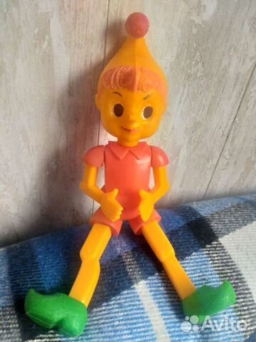 Буратино. Игрушка времен СССР