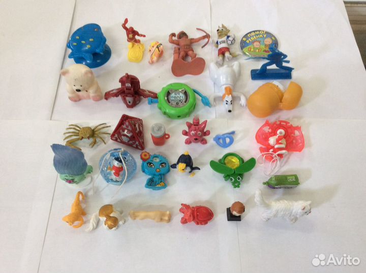 Игрушки из киндер- сюрприза