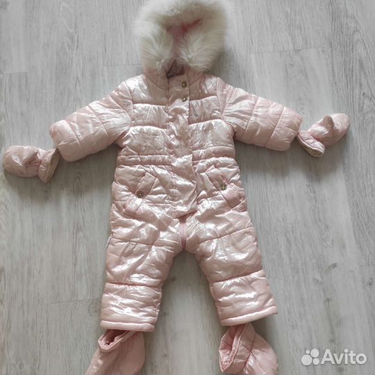 Зимний комбинезон для девочки