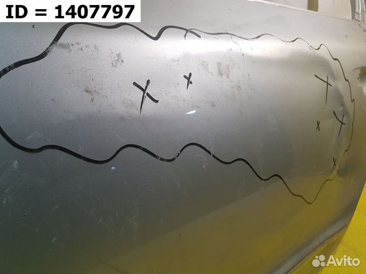 Дверь задняя левая Skoda Superb