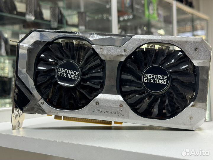 Видеокарта palit super jetstream GTX 1060 6GB