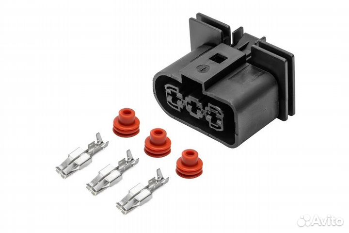 Разъем 1j0906233 3-х контактный к вентилятору охла