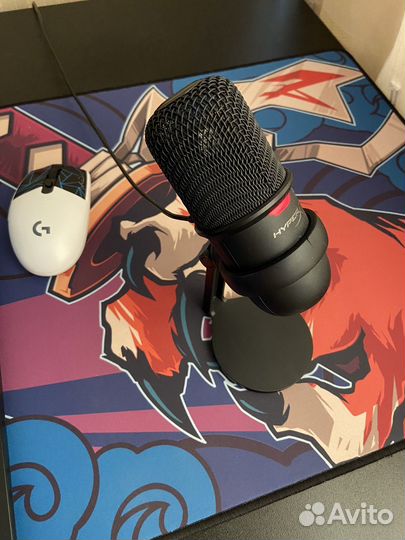 Микрофон HyperX SoloCast черный