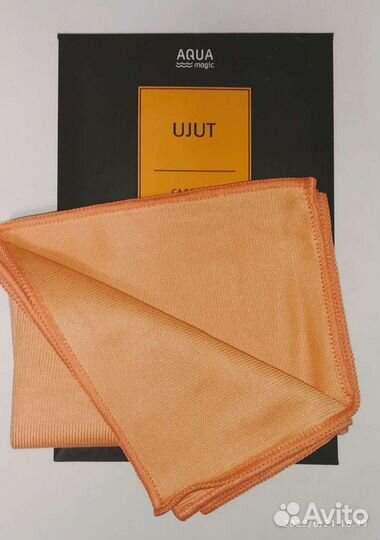 Салфетка для стекла, без химии, микроволокно