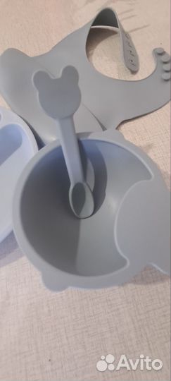 Набор детской посыды из силикона