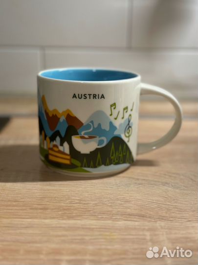 Кружка starbucks you are here Австрия
