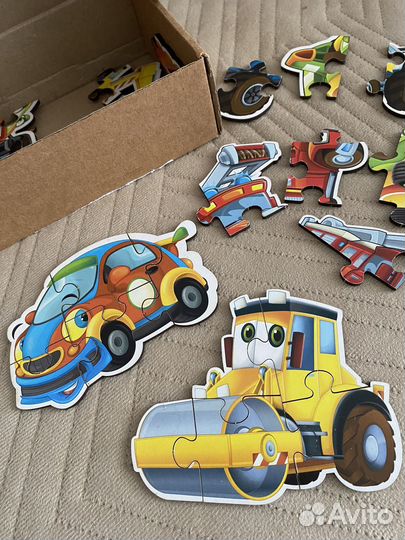 Деревянные пазлы