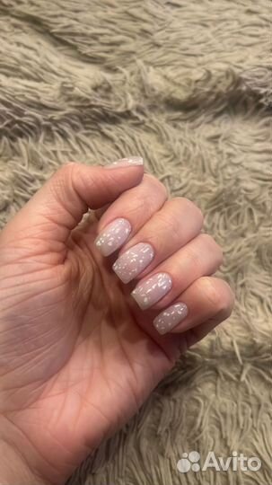 Покрытие гель лаком, маникюр