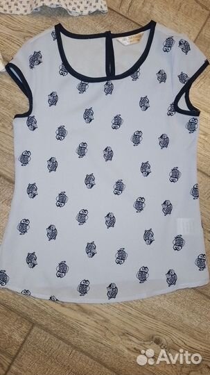 Летнии блузки 122 размер новые