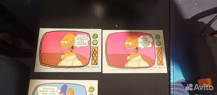 Коллекционирование Simpsons карточки