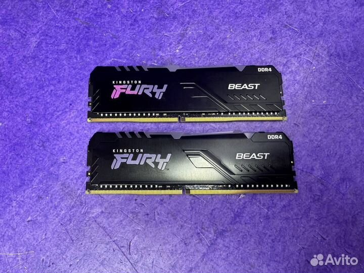 Оперативная память ddr4 32gb 3200 rgb Kingston