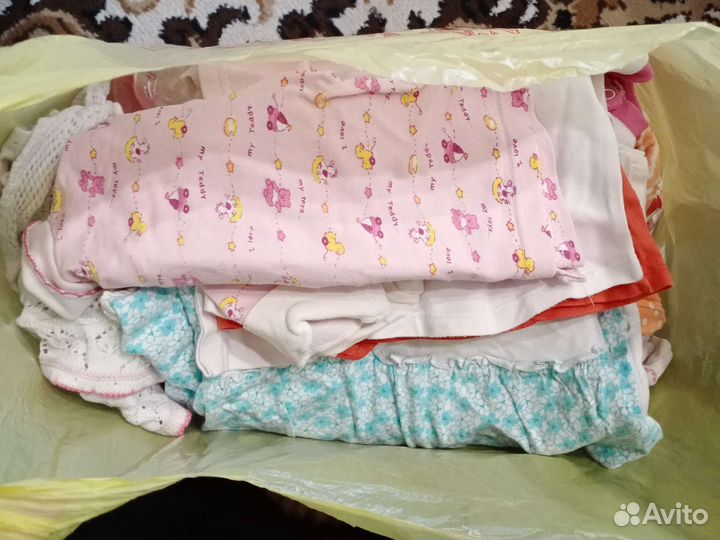 Вещи пакетом 3-12 мес