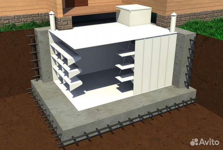 Погреб амбар