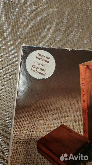 Кофеварка деревянная. Сувенир из Коста Рики