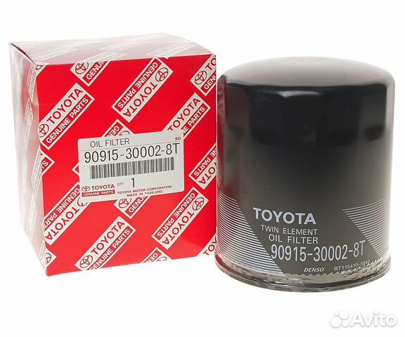 Фильтр масляный toyota Avensis,Corolla,Land Cruise