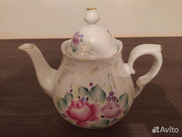 Фарфоровый чайник СССР Сысерть