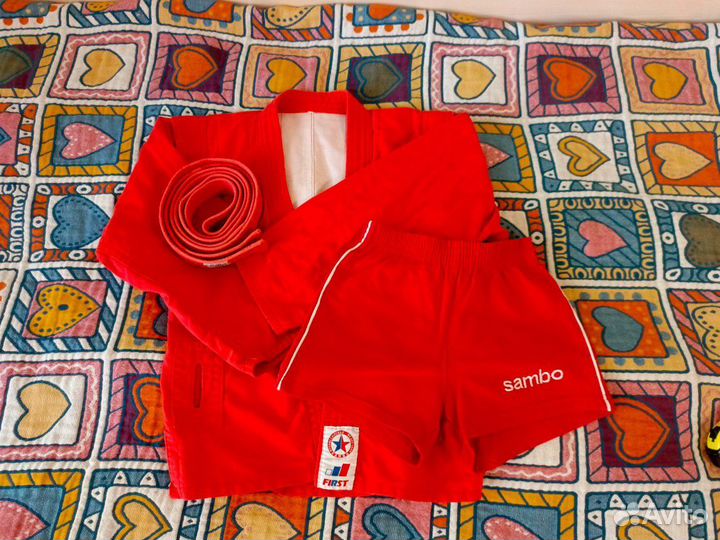 Комплект формы для самбо 140