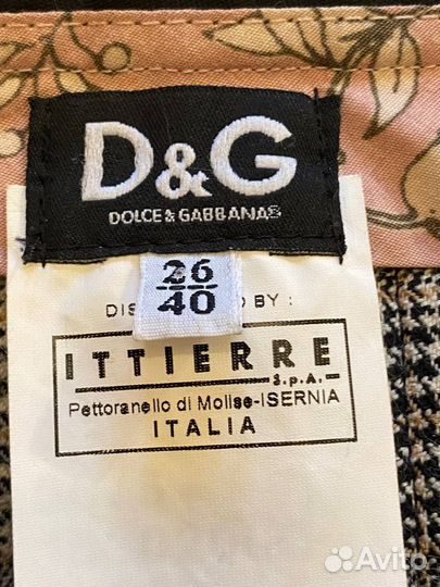 Dolcee & Gabbana юбка размер 40