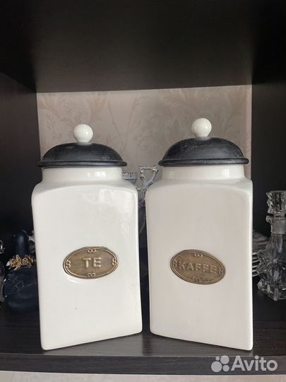 Керамические банки для кофе и чая, Швеция