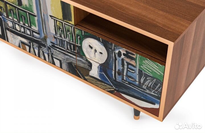 Тв-тумба T7 - Орех - The Studio