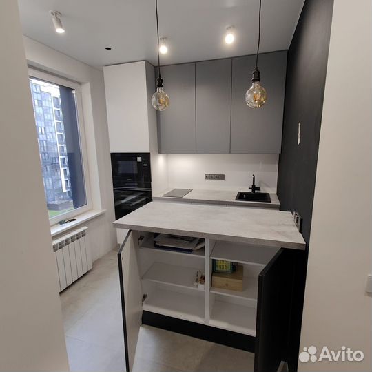 Кухня с барной стойкой на заказ