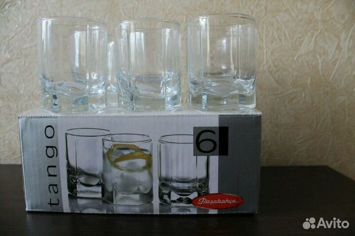 Рюмки в коробке. Новые