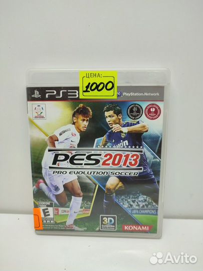 Диск PES 2013 для PS3