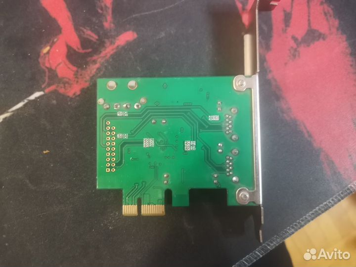 Плата расширения PCI-E на 2 USB 3.0