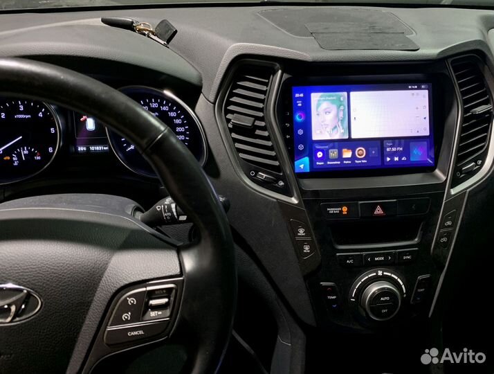 Teyes 6/128 для Hyundai Santa Fe 3