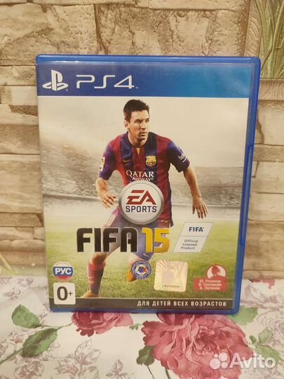 Диск Фифа 15 для ps4