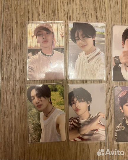 Stray kids карты(оффициальные)