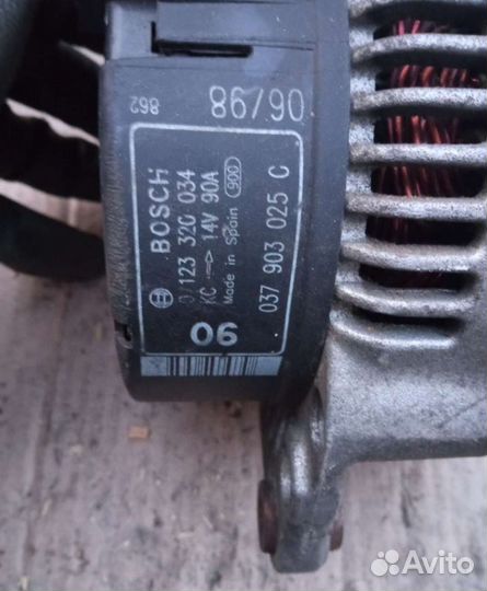 Volkswagen Golf 4 генератор