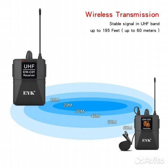 Беспроводная микрофонная система EYK EW-C01