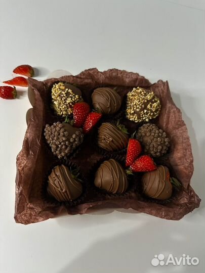 Клубника в шоколаде